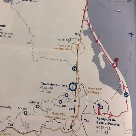 Διαμέρισμα Sables De Biguglia Cordon Lagunaire Borgo (Corsica)