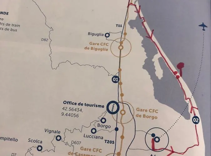 Apartamento Sables De Biguglia Cordon Lagunaire Borgo (Corsica)